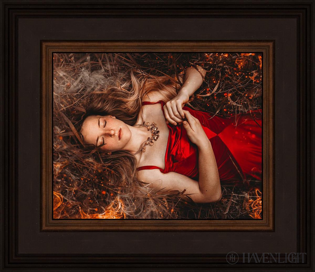 Joan Of Arc - This Is Not The End Open Edition Print / 10 X 8 Brown 14 3/4 12 Art