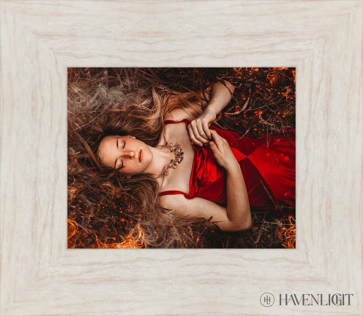 Joan Of Arc - This Is Not The End Open Edition Print / 10 X 8 Ivory 15 1/2 13 Art