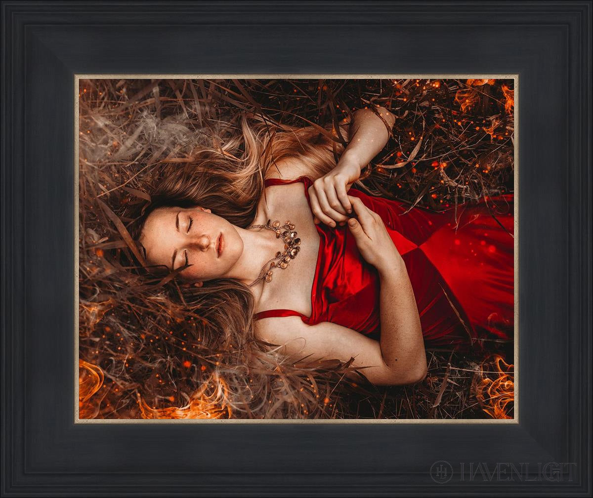 Joan Of Arc - This Is Not The End Open Edition Print / 14 X 11 Black 18 3/4 15 Art