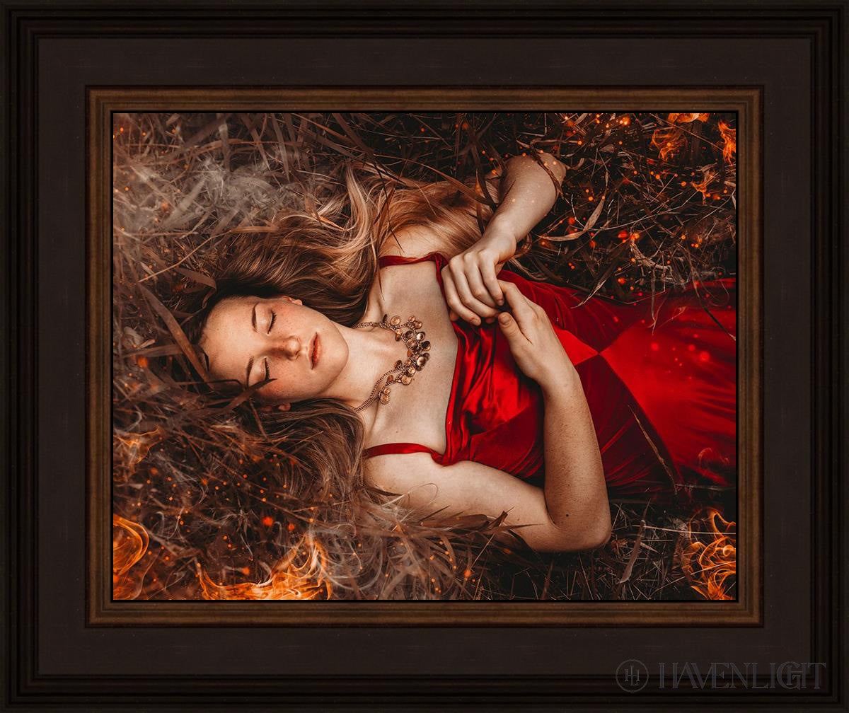 Joan Of Arc - This Is Not The End Open Edition Print / 14 X 11 Brown 18 3/4 15 Art