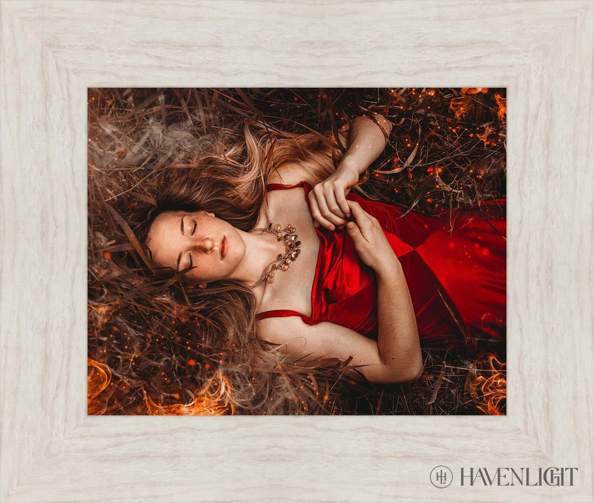 Joan Of Arc - This Is Not The End Open Edition Print / 14 X 11 Ivory 19 1/2 16 Art