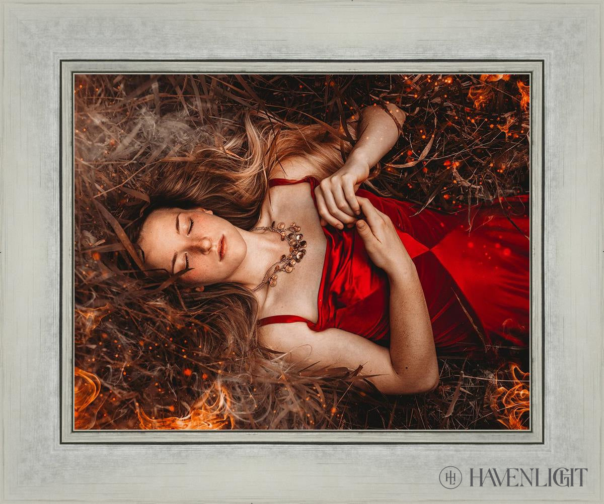 Joan Of Arc - This Is Not The End Open Edition Print / 14 X 11 Silver 18 1/4 15 Art