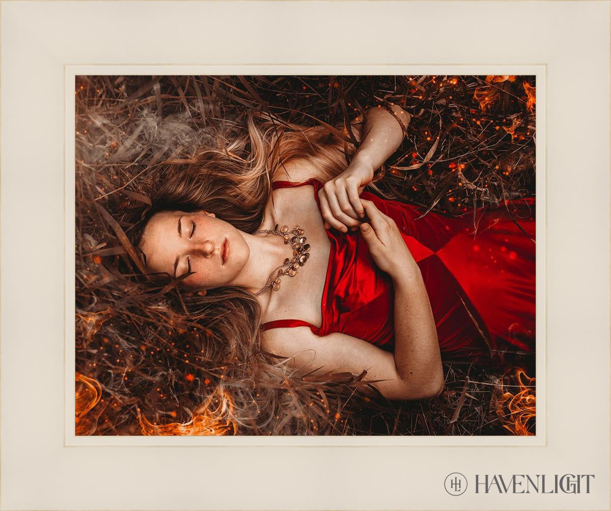 Joan Of Arc - This Is Not The End Open Edition Print / 14 X 11 White 18 1/4 15 Art