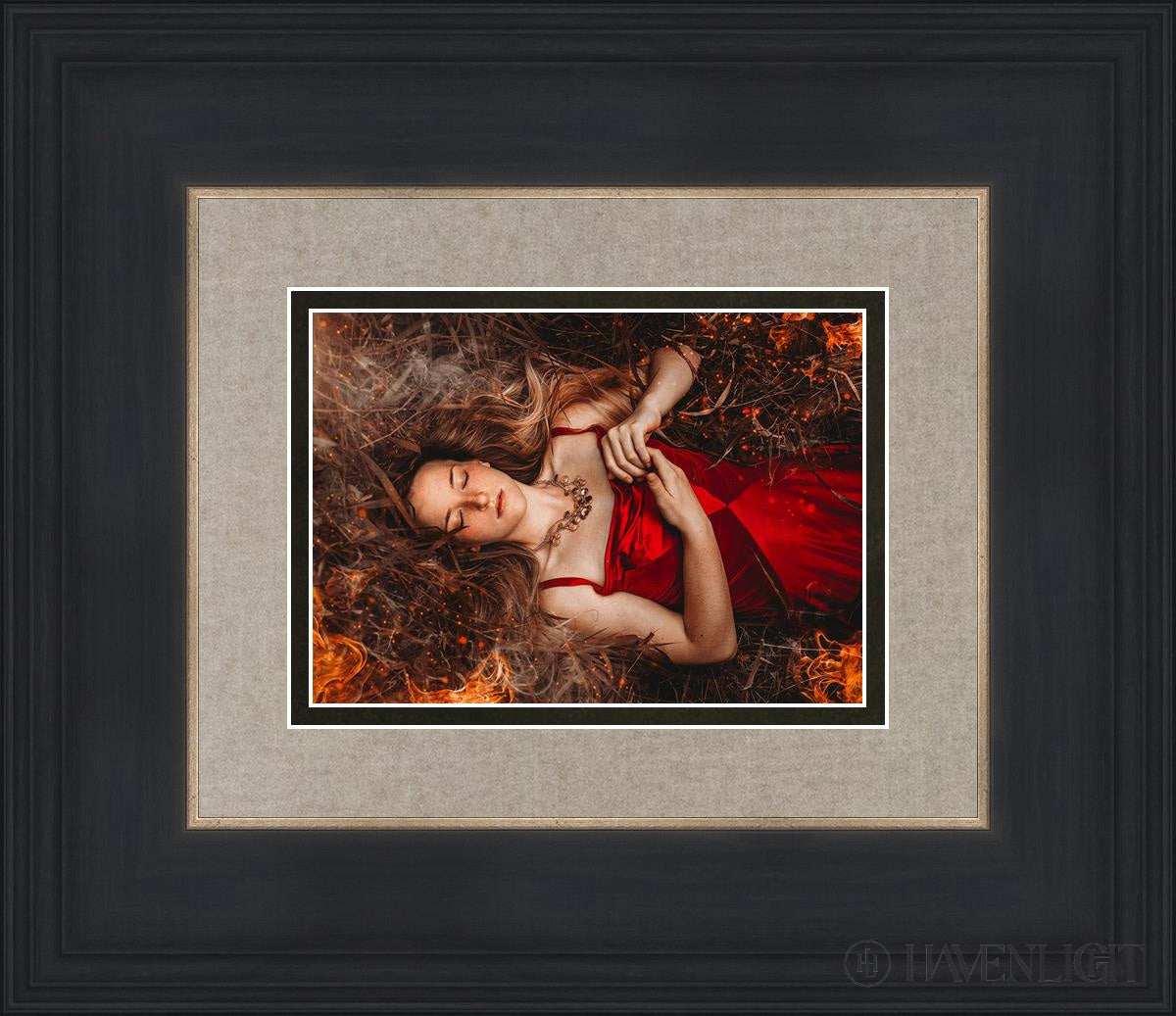 Joan Of Arc - This Is Not The End Open Edition Print / 7 X 5 Black 14 3/4 12 Art