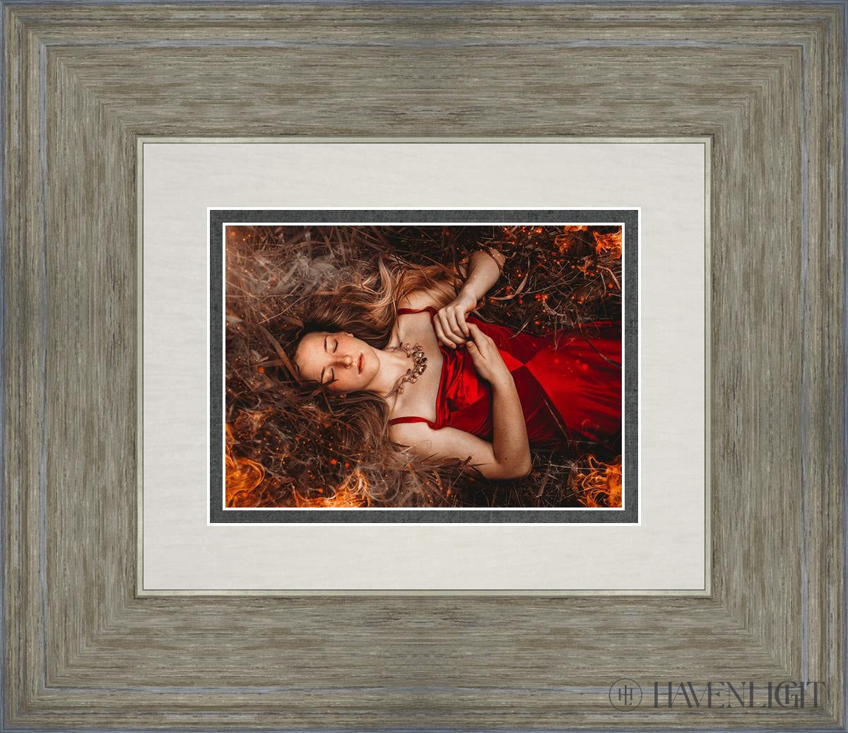 Joan Of Arc - This Is Not The End Open Edition Print / 7 X 5 Gray 14 3/4 12 Art