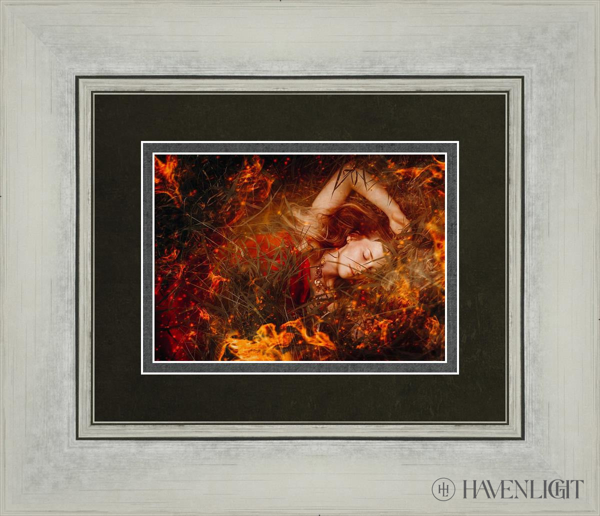 Joan Of Arc - Trial By Fire Open Edition Print / 7 X 5 Silver 14 1/4 12 Art