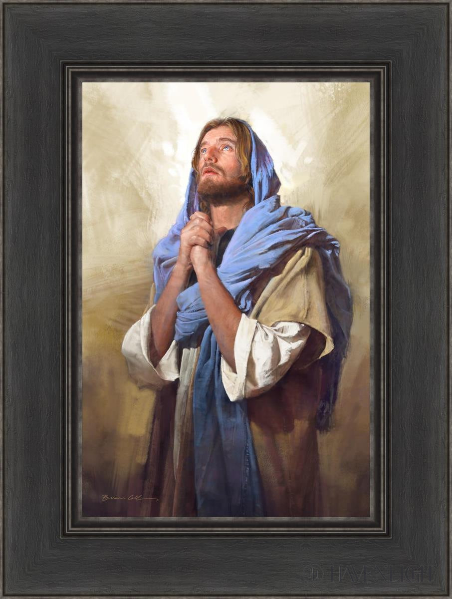 Light From Above Open Edition Canvas / 12 X 18 Black 1/2 24 Art