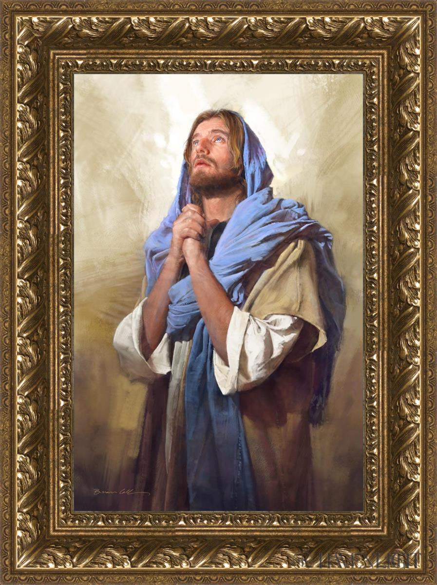 Light From Above Open Edition Canvas / 12 X 18 Gold 17 3/4 23 Art