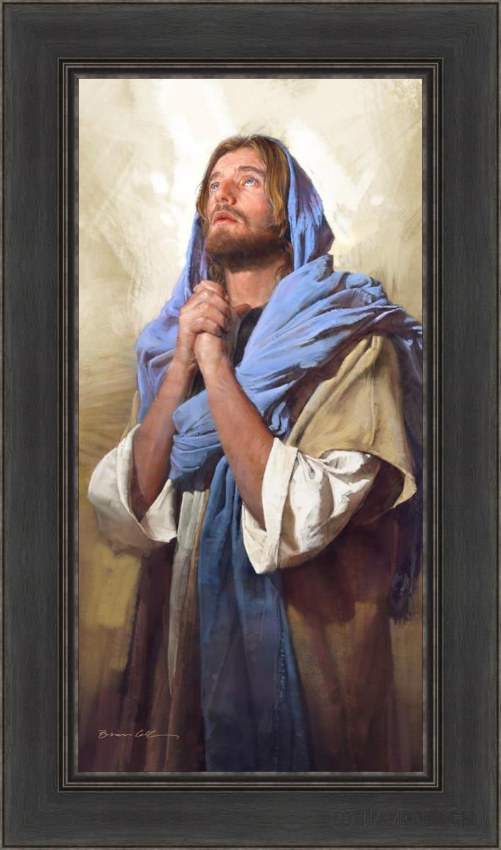 Light From Above Open Edition Canvas / 15 X 30 Black 21 1/2 36 Art