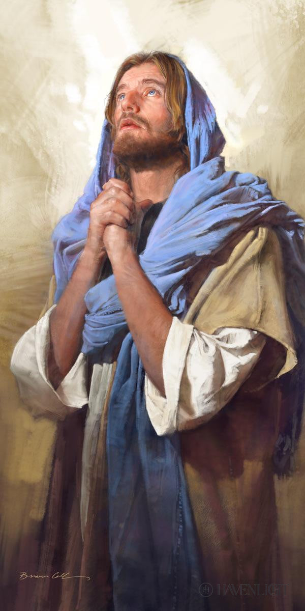 Light From Above Open Edition Canvas / 15 X 30 Rolled In Tube Art