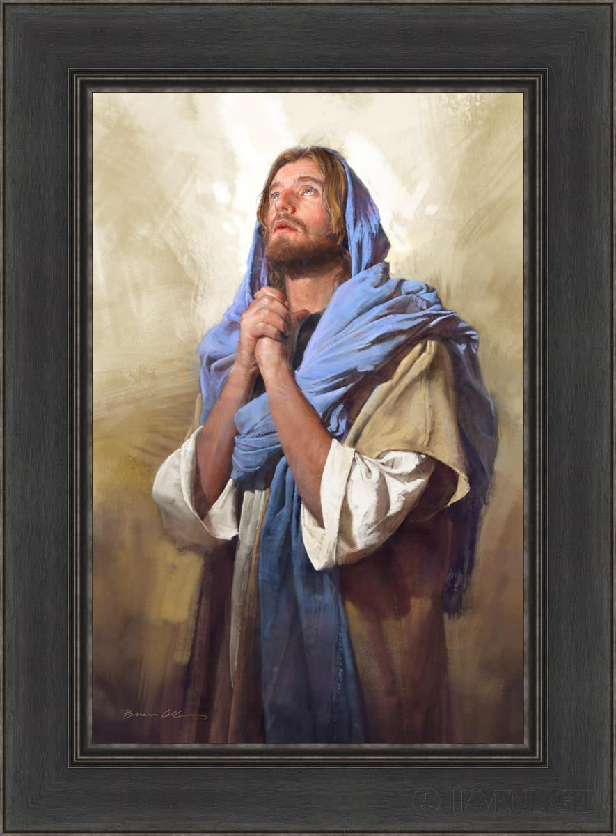 Light From Above Open Edition Canvas / 16 X 24 Black 22 1/2 30 Art