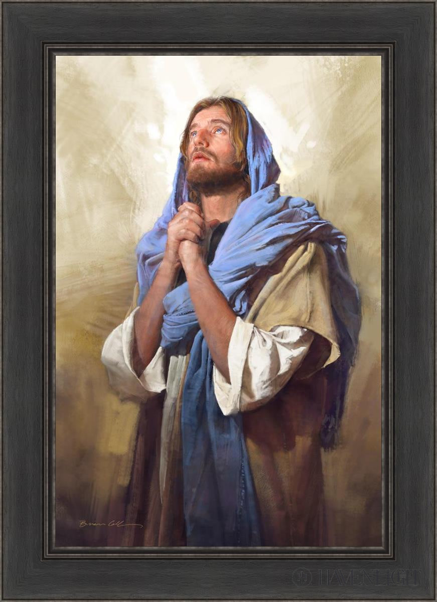 Light From Above Open Edition Canvas / 20 X 30 Black 26 1/2 36 Art