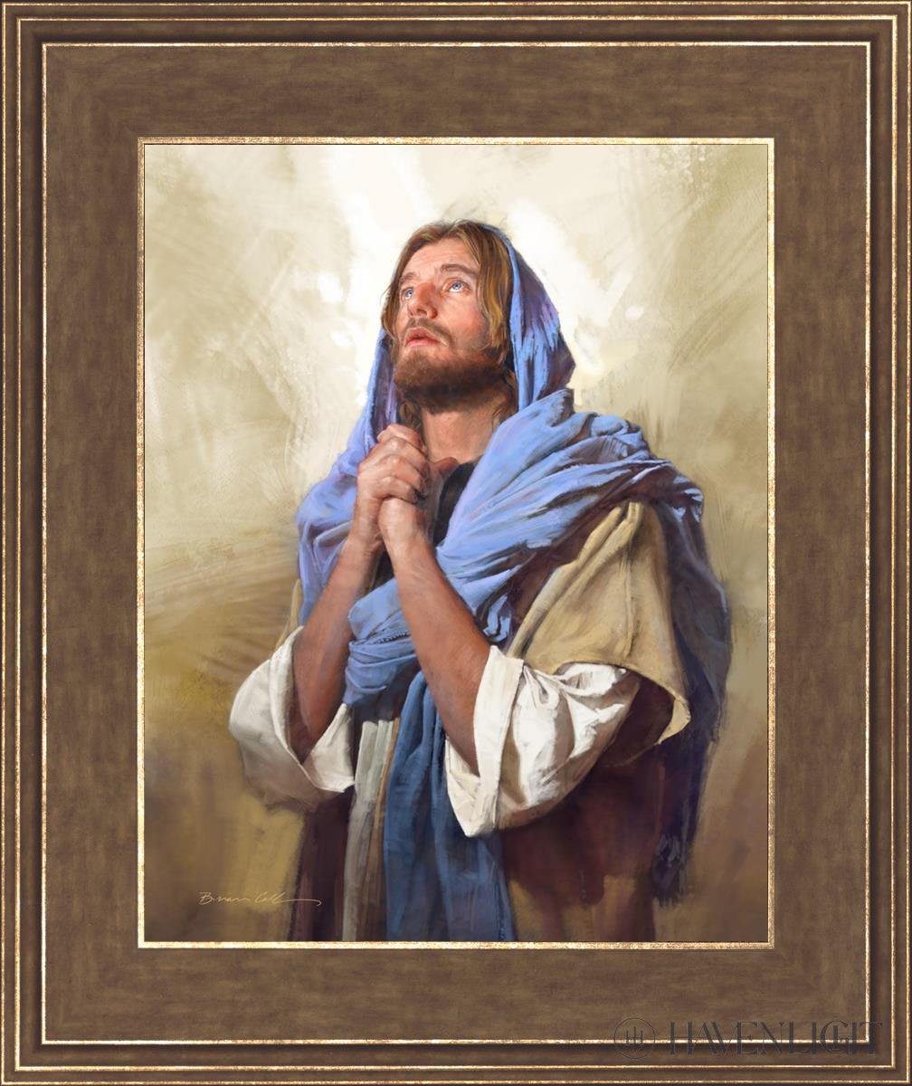 Light From Above Open Edition Print / 11 X 14 Gold 15 3/4 18 Art