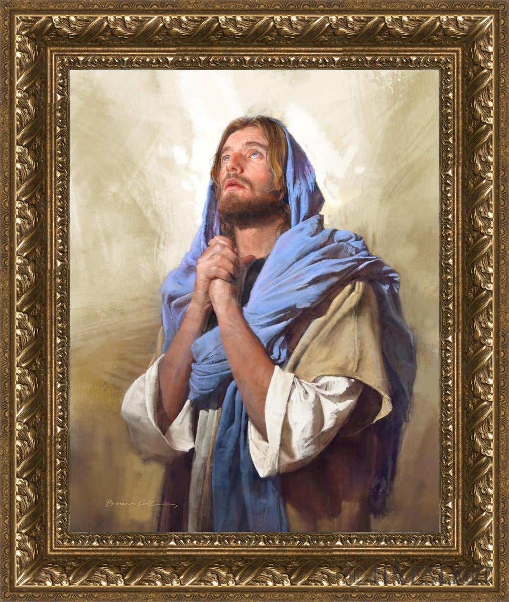 Light From Above Open Edition Print / 16 X 20 Gold 21 3/4 25 Art