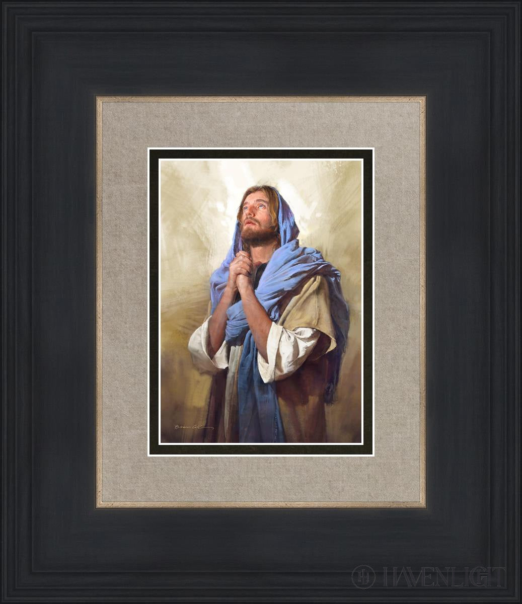 Light From Above Open Edition Print / 5 X 7 Black 12 3/4 14 Art