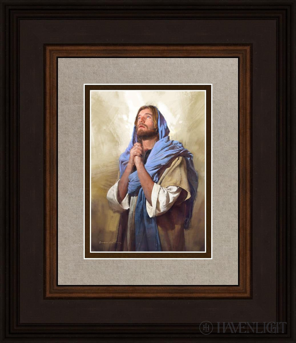 Light From Above Open Edition Print / 5 X 7 Brown 12 3/4 14 Art