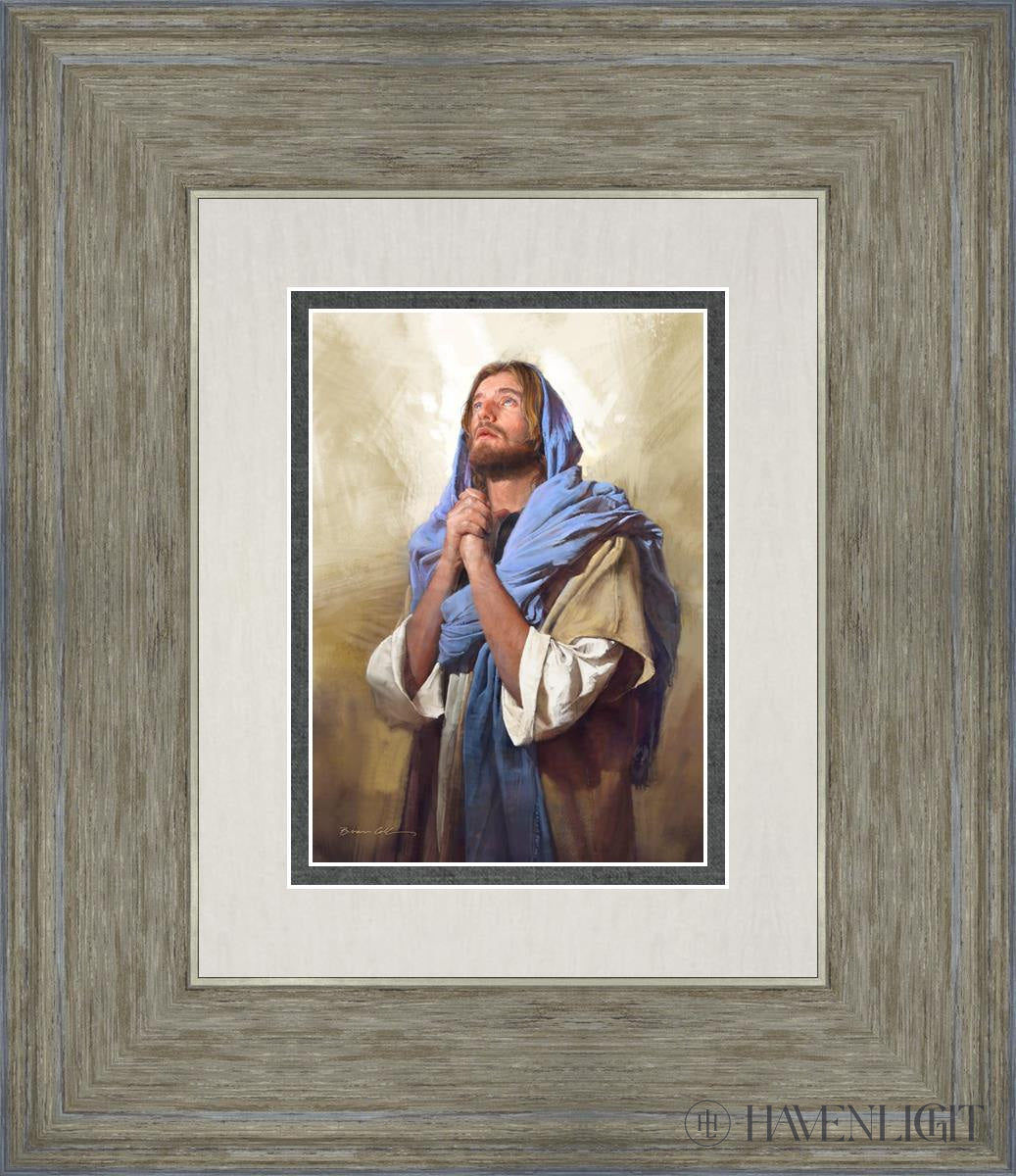 Light From Above Open Edition Print / 5 X 7 Gray 12 3/4 14 Art