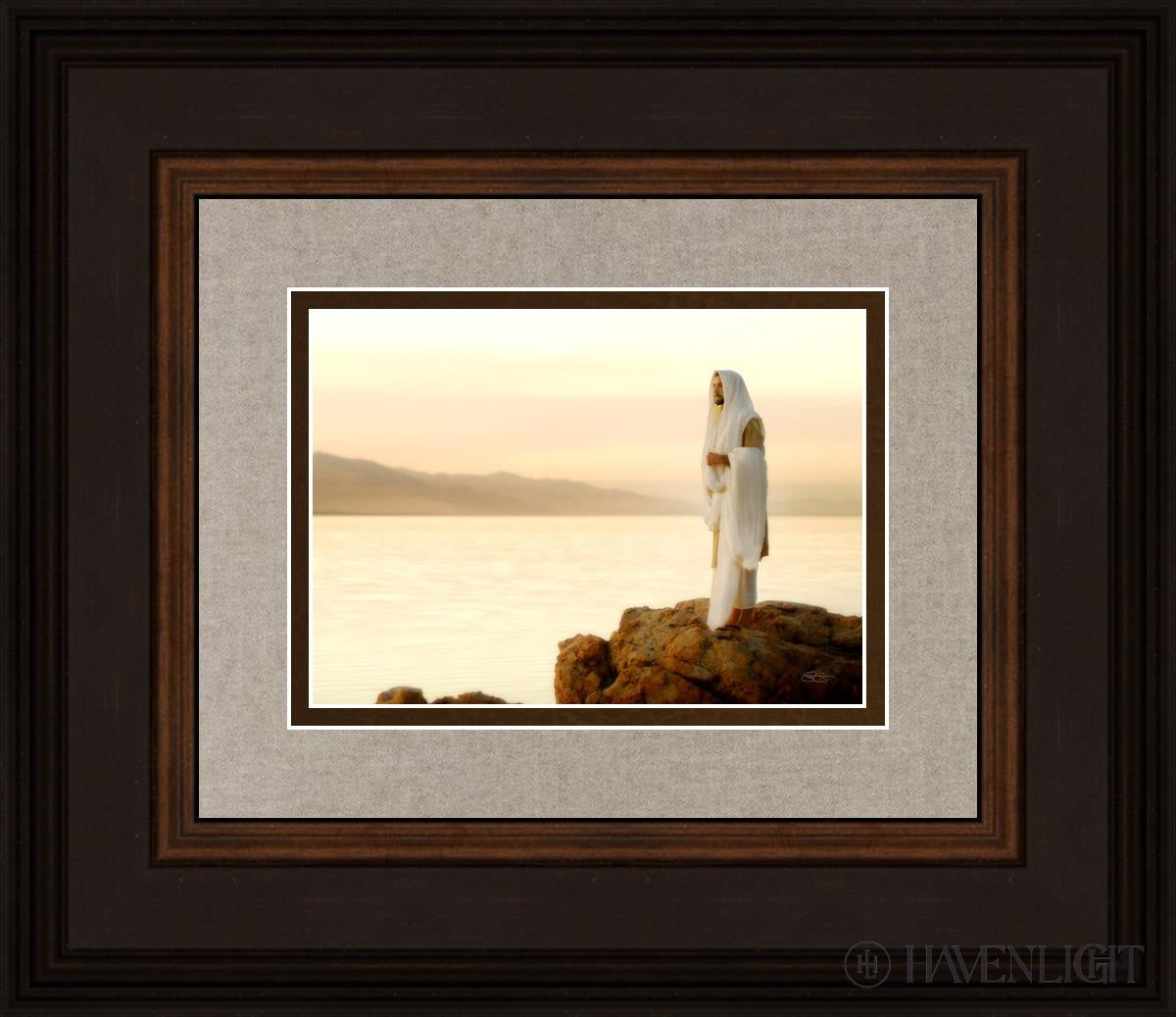 Light Of The World Open Edition Print / 7 X 5 Brown 14 3/4 12 Art