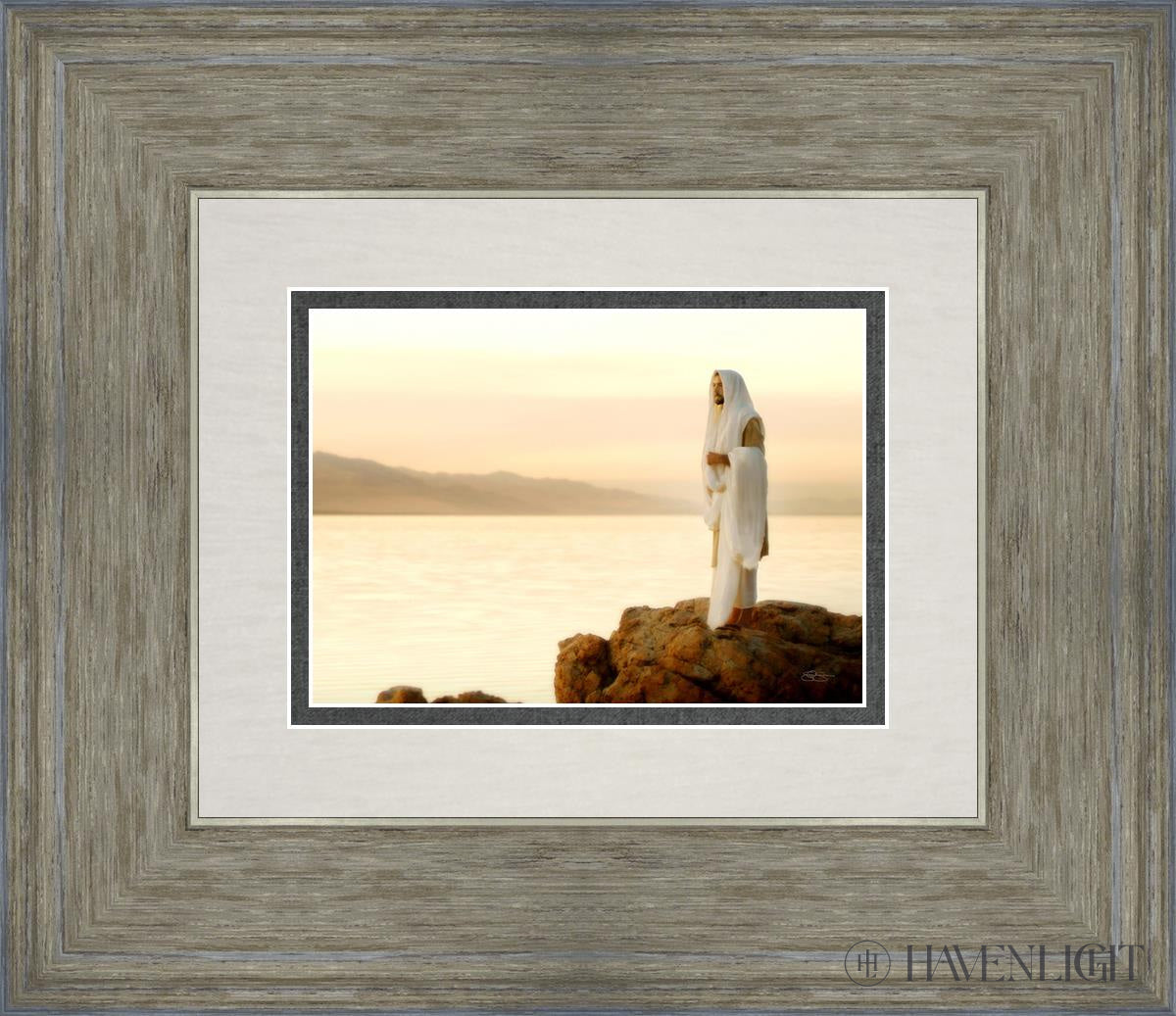 Light Of The World Open Edition Print / 7 X 5 Gray 14 3/4 12 Art