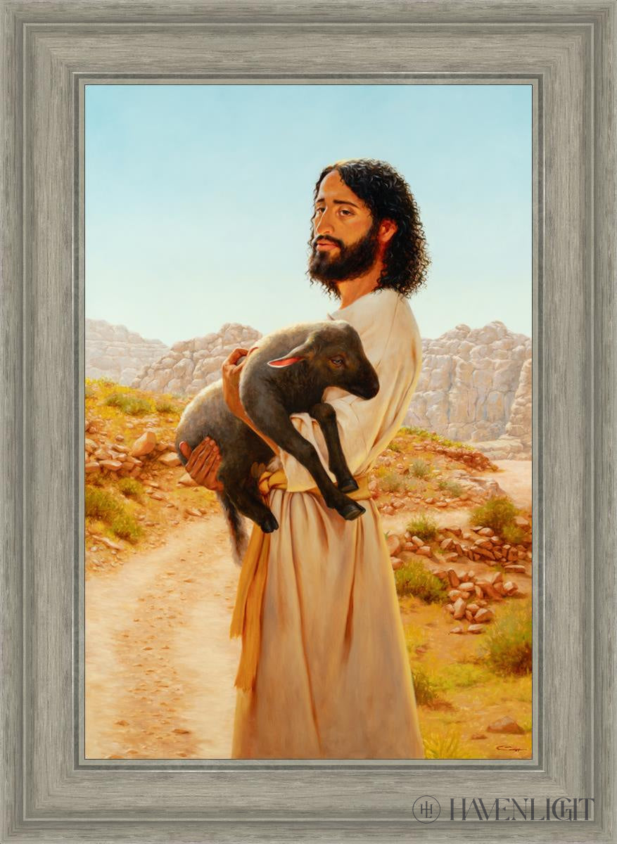 Like Unto Christ Seek They That Want Open Edition Canvas / 16 X 24 Gray 21 3/4 29 Art