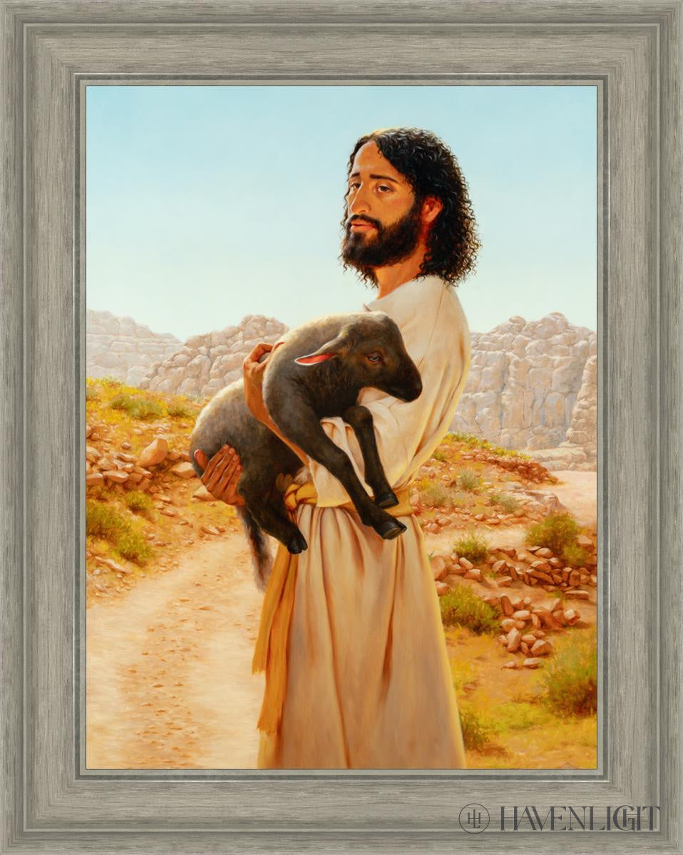 Like Unto Christ Seek They That Want Open Edition Canvas / 18 X 24 Gray 23 3/4 29 Art