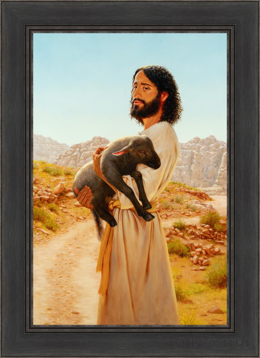 Like Unto Christ Seek They That Want Open Edition Canvas / 20 X 30 Black 26 1/2 36 Art