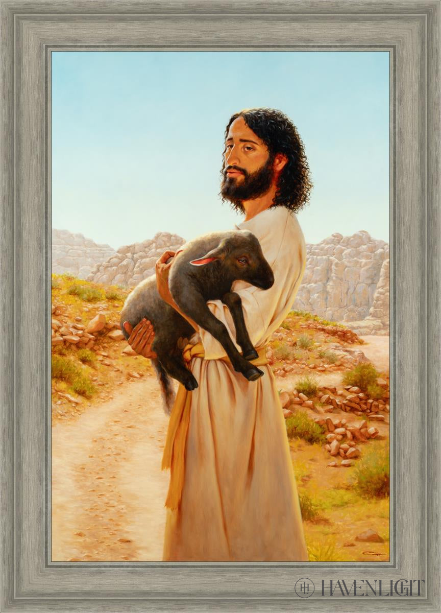 Like Unto Christ Seek They That Want Open Edition Canvas / 20 X 30 Gray 25 3/4 35 Art