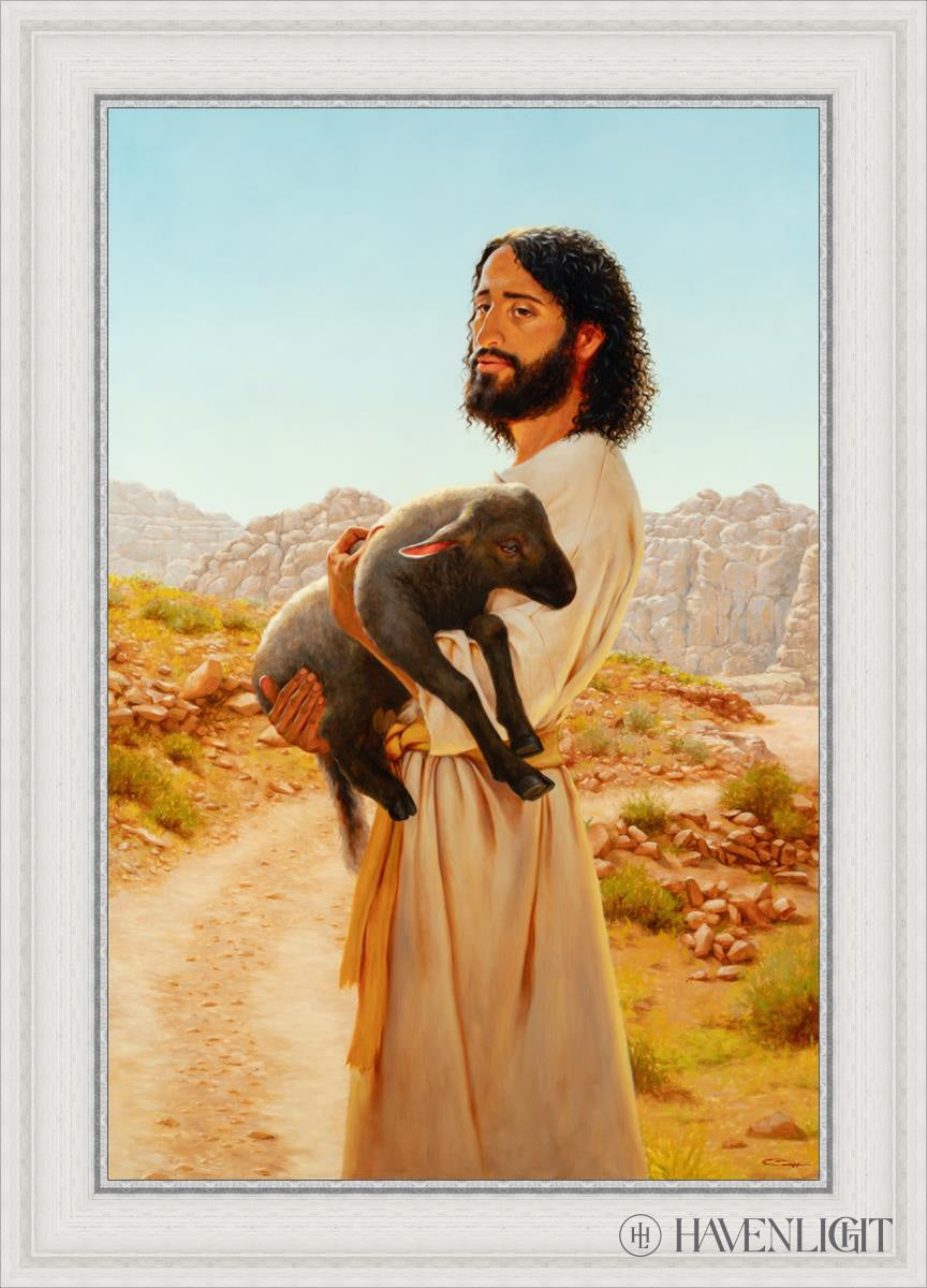 Like Unto Christ Seek They That Want Open Edition Canvas / 20 X 30 White 25 3/4 35 Art