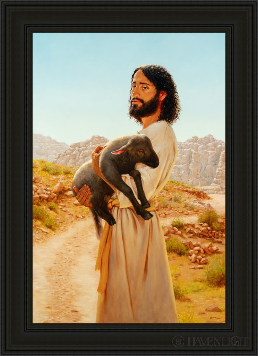 Like Unto Christ Seek They That Want Open Edition Canvas / 24 X 36 Black 31 3/4 43 Art