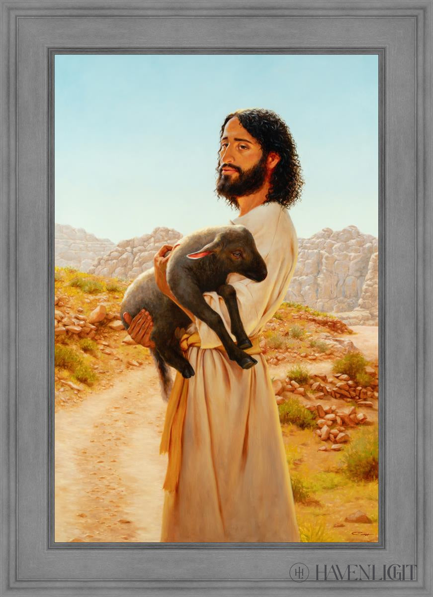 Like Unto Christ Seek They That Want Open Edition Canvas / 24 X 36 Gray 31 3/4 43 Art