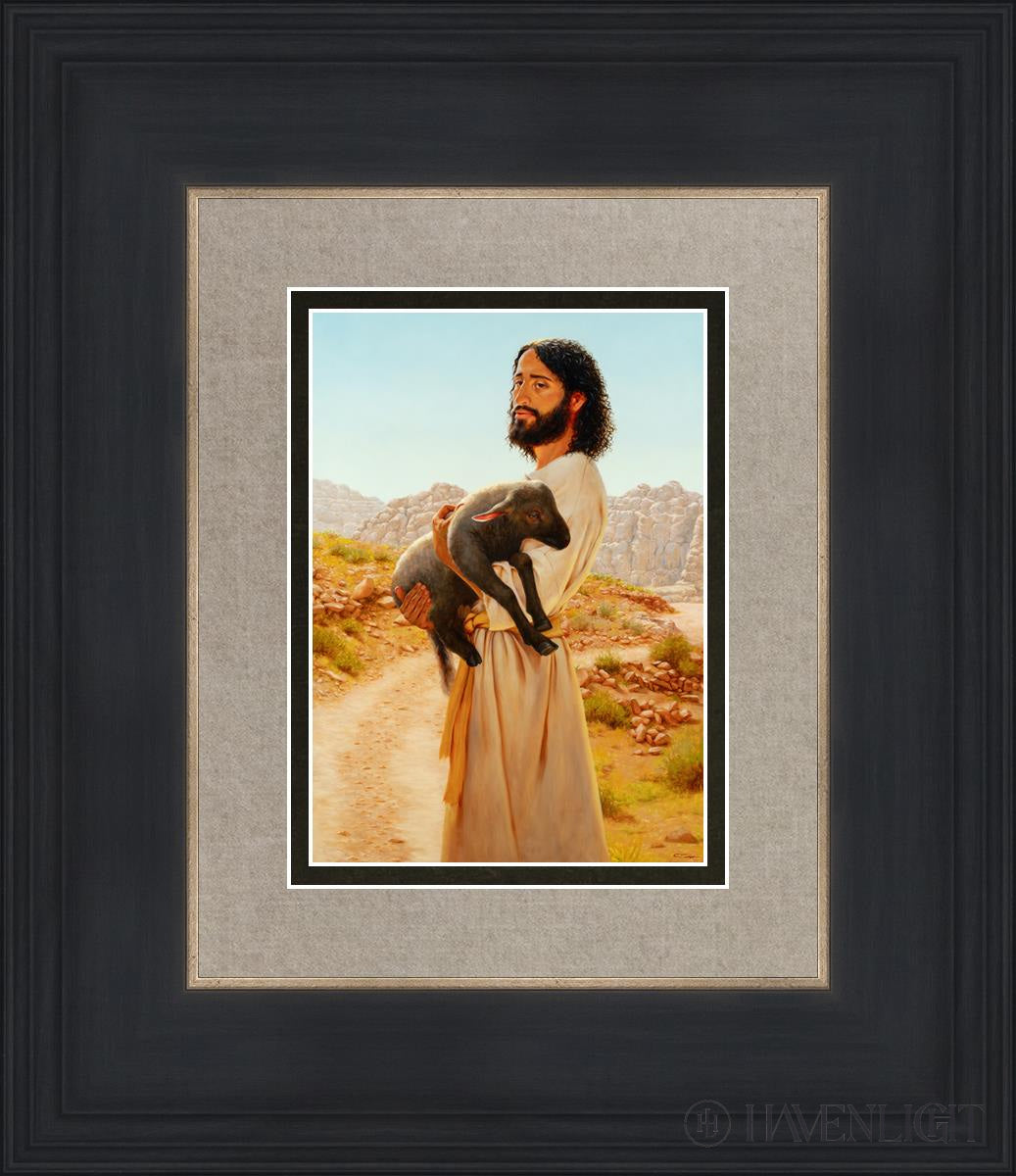 Like Unto Christ Seek They That Want Open Edition Print / 5 X 7 Black 12 3/4 14 Art