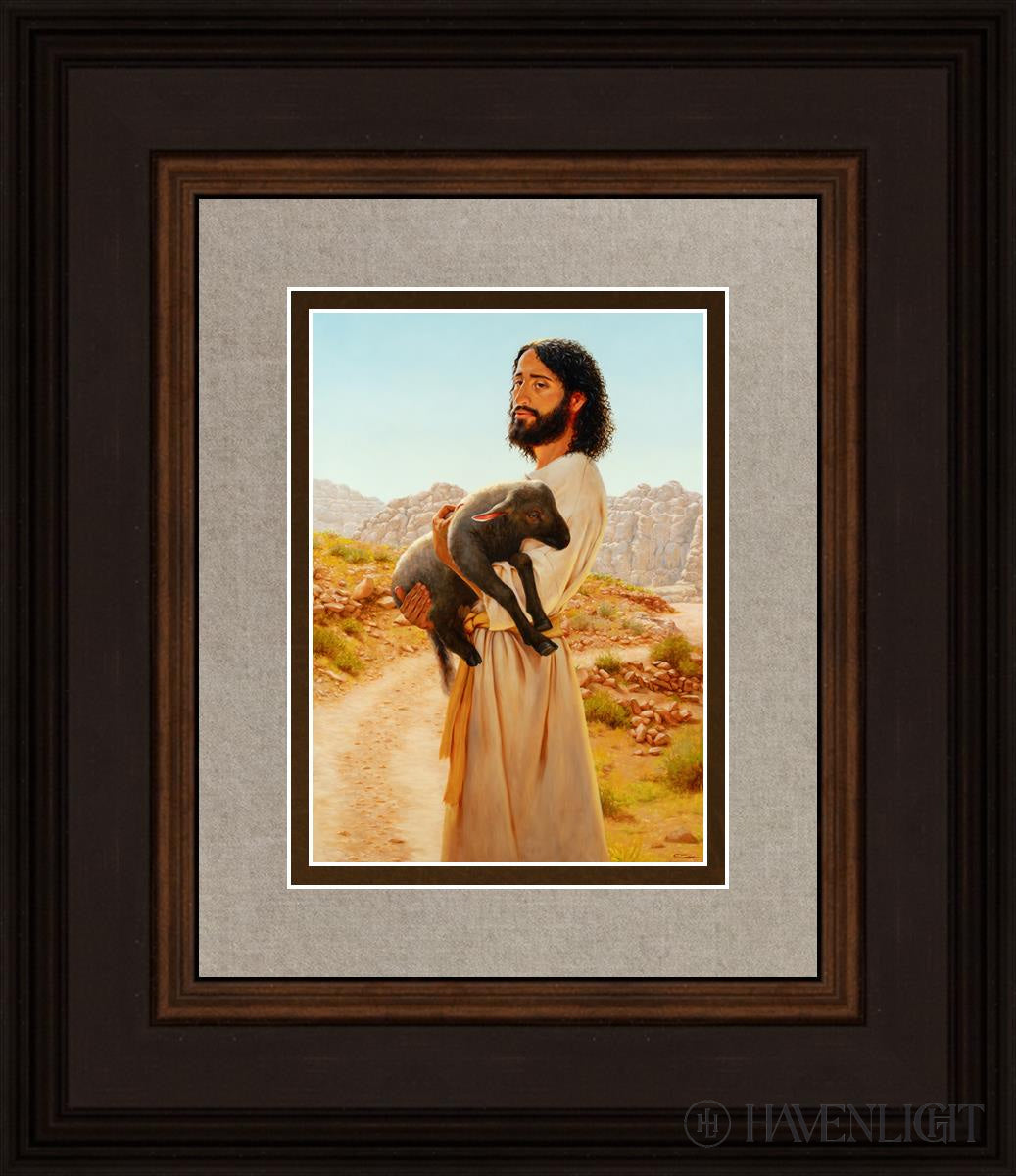 Like Unto Christ Seek They That Want Open Edition Print / 5 X 7 Brown 12 3/4 14 Art