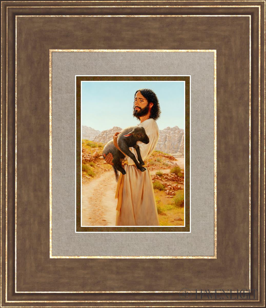 Like Unto Christ Seek They That Want Open Edition Print / 5 X 7 Gold 12 3/4 14 Art