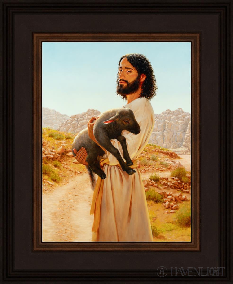 Like Unto Christ Seek They That Want Open Edition Print / 9 X 12 Brown 13 3/4 16 Art