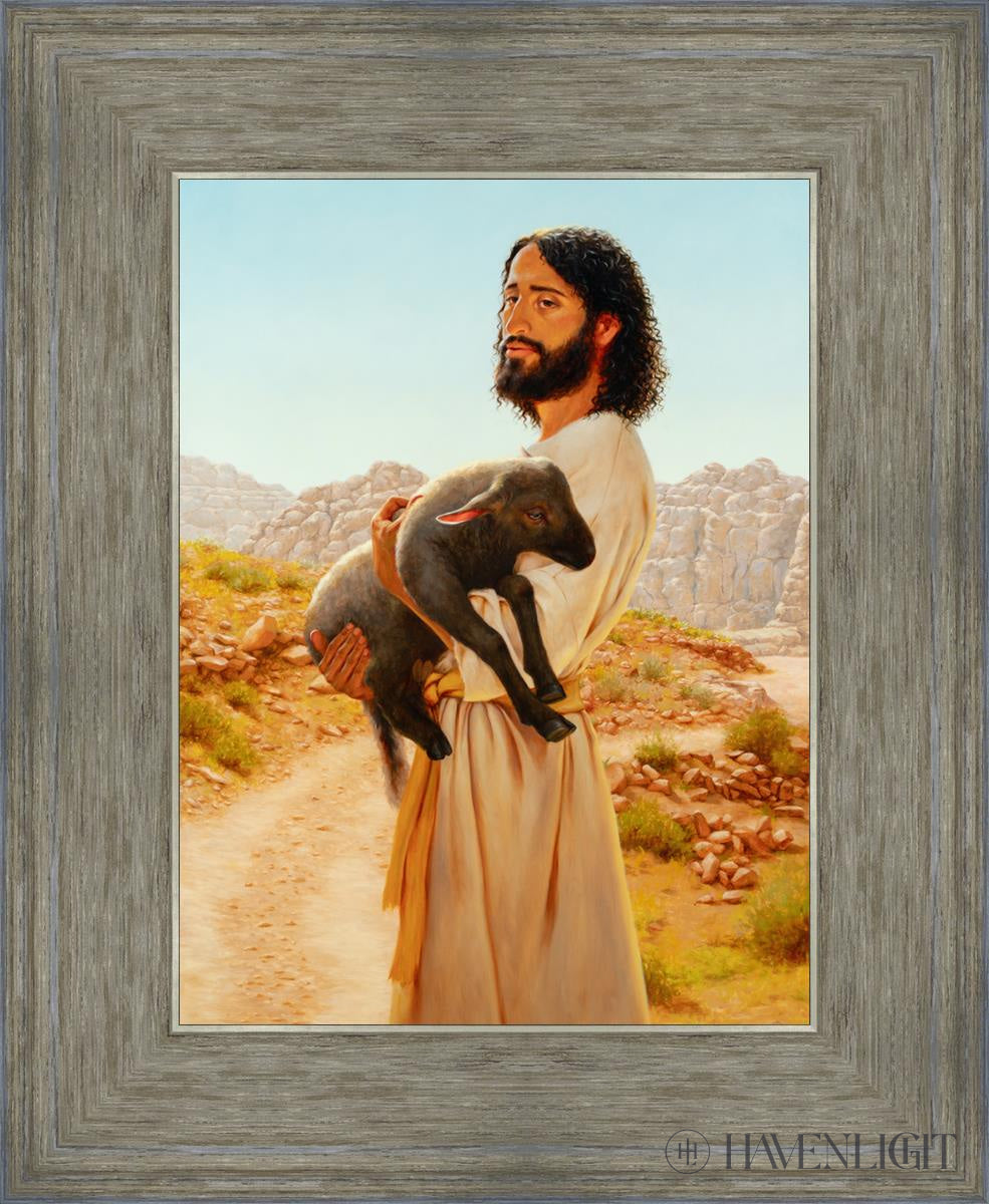 Like Unto Christ Seek They That Want Open Edition Print / 9 X 12 Gray 13 3/4 16 Art