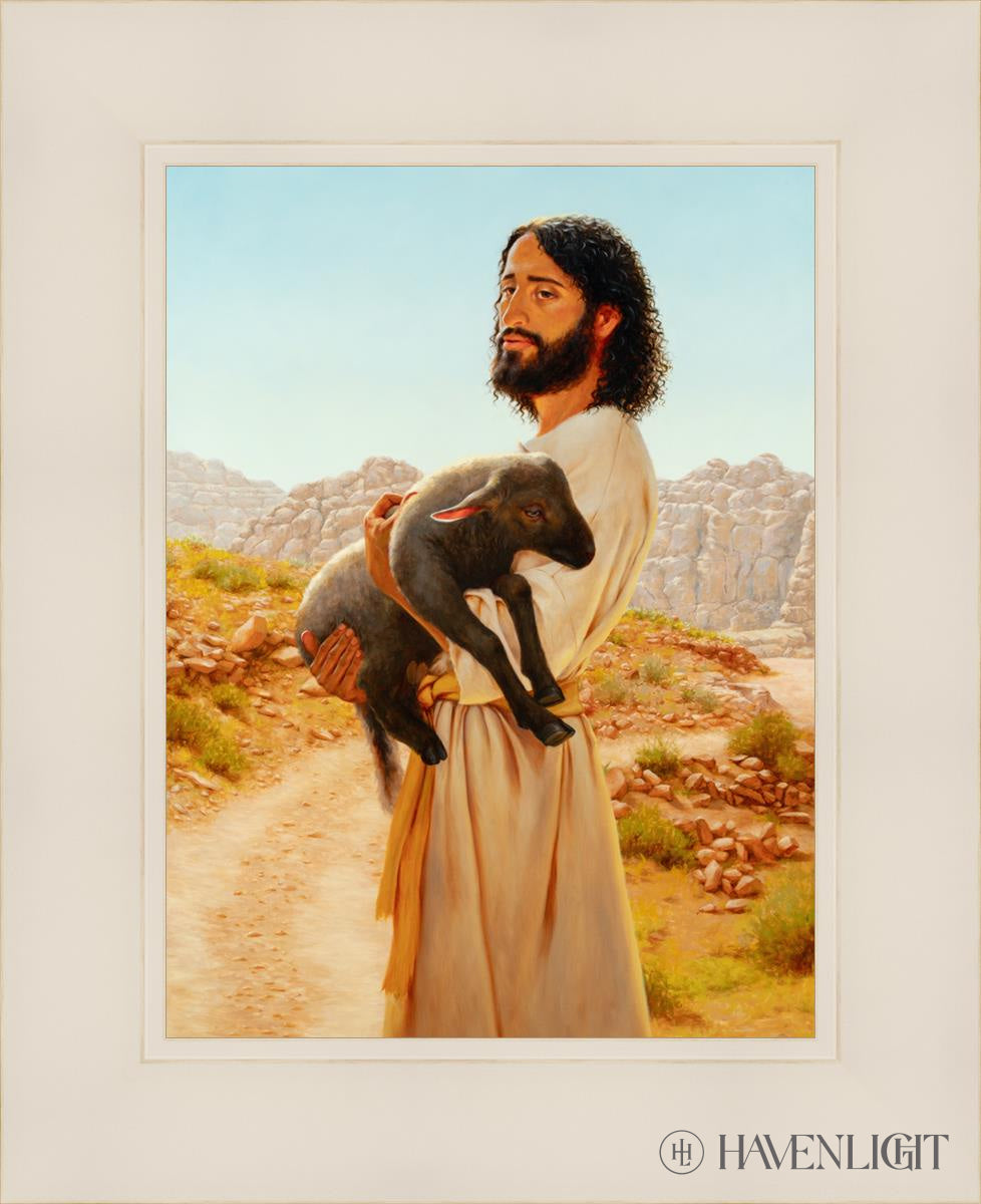 Like Unto Christ Seek They That Want Open Edition Print / 9 X 12 White 13 1/4 16 Art