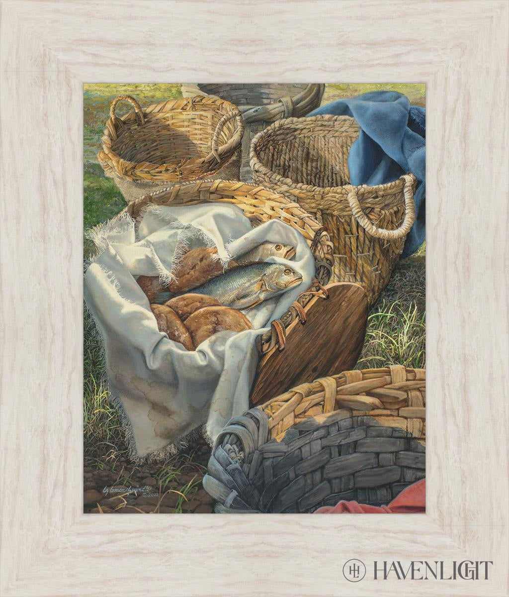 Loaves And Fishes Open Edition Print / 12 X 15 Ivory 17 1/2 20 Art