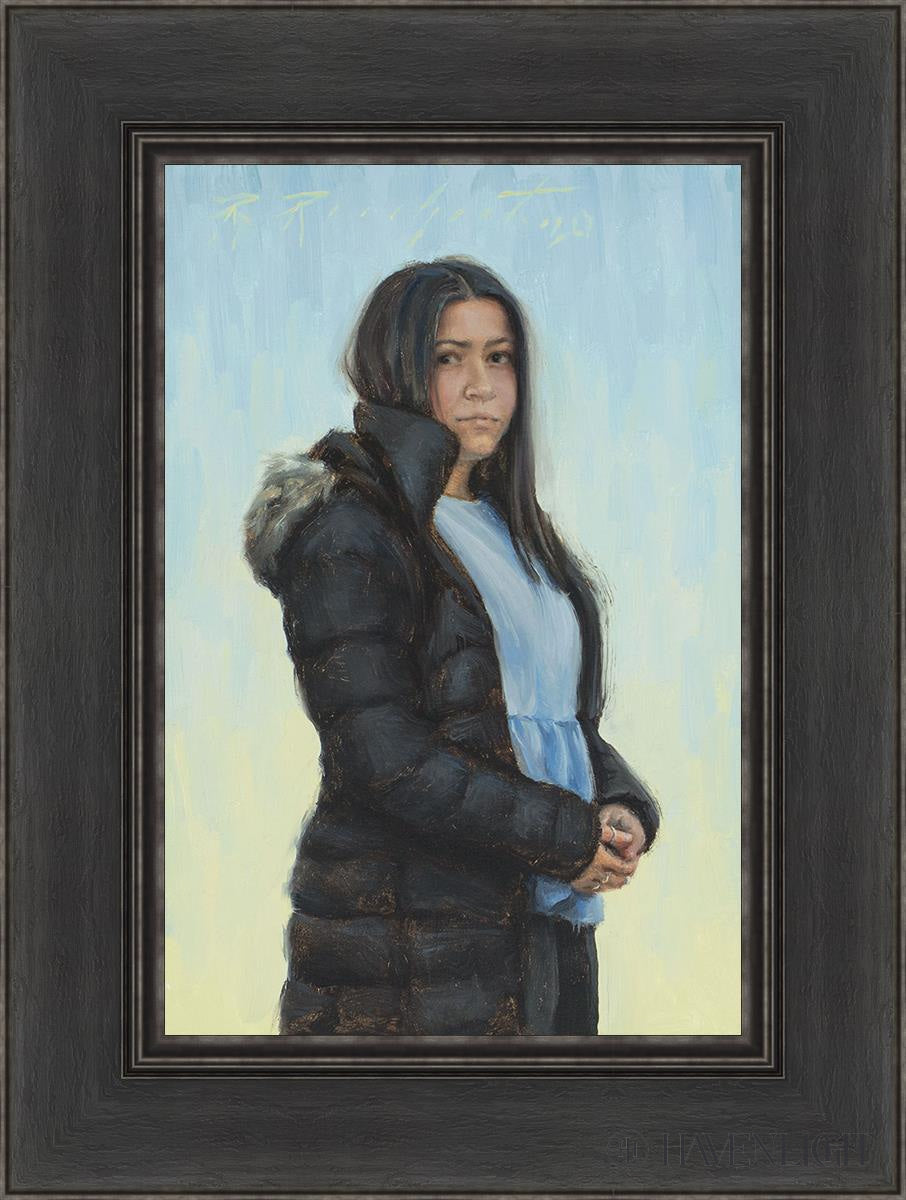 Longing Open Edition Canvas / 12 X 18 Black 1/2 24 Art