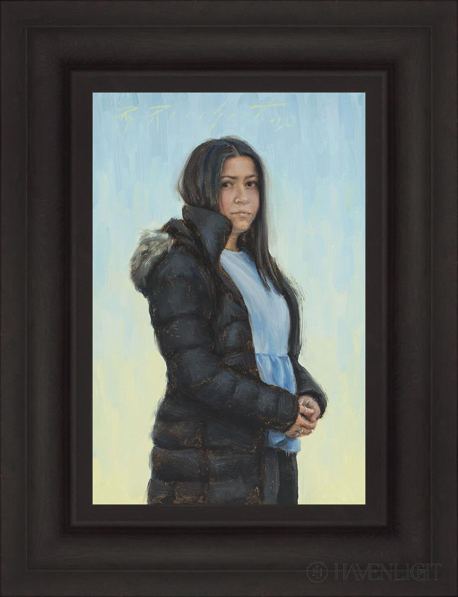 Longing Open Edition Canvas / 12 X 18 Brown 19 3/4 25 Art