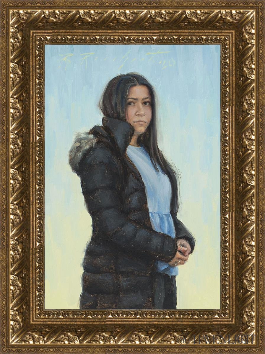 Longing Open Edition Canvas / 12 X 18 Gold 17 3/4 23 Art