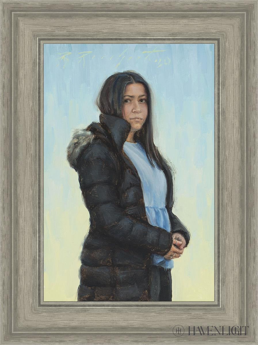 Longing Open Edition Canvas / 12 X 18 Gray 17 3/4 23 Art