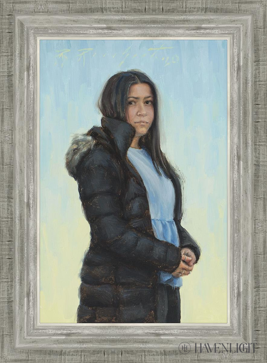 Longing Open Edition Canvas / 12 X 18 Silver 16 3/4 22 Art