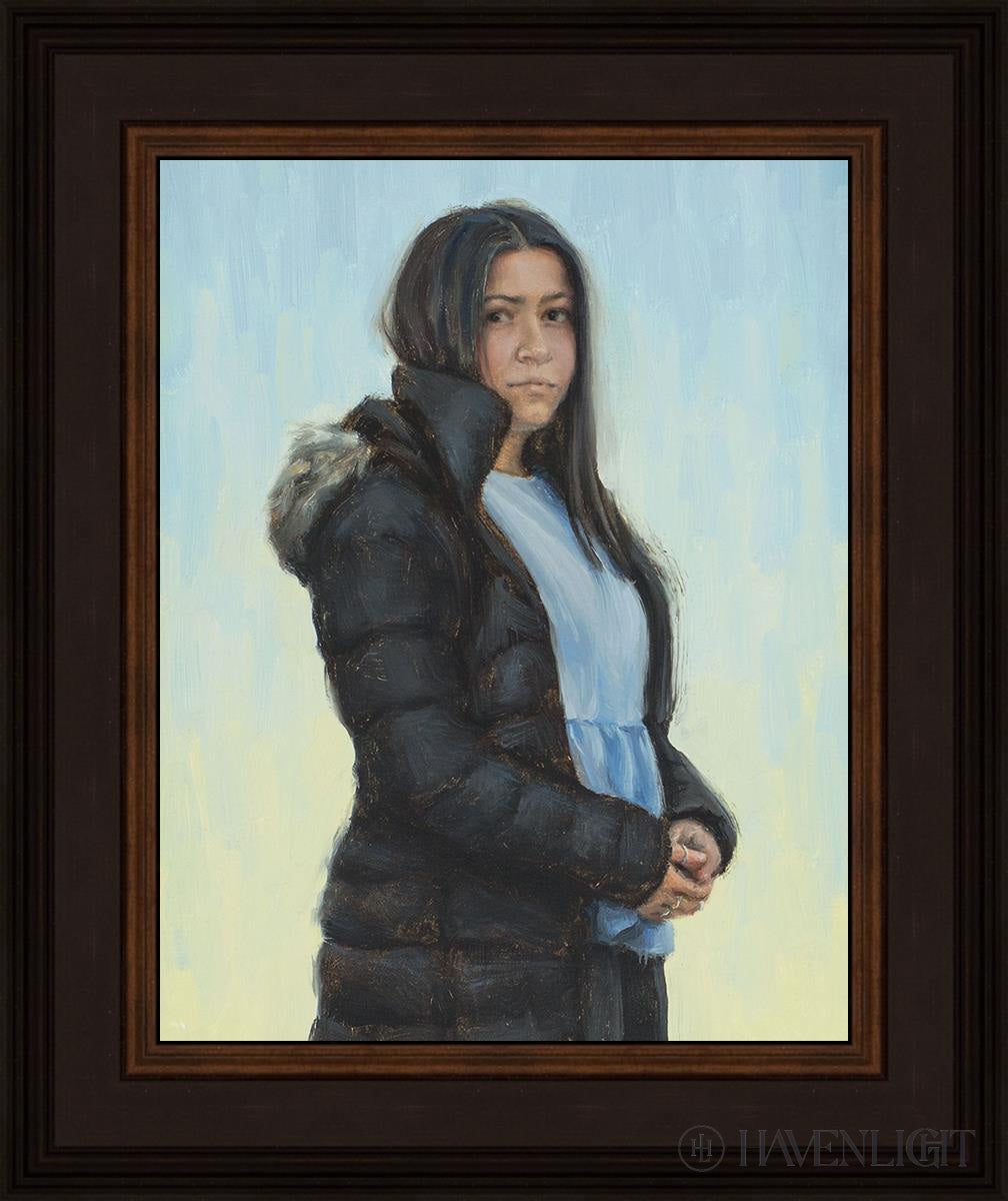 Longing Open Edition Print / 11 X 14 Brown 15 3/4 18 Art