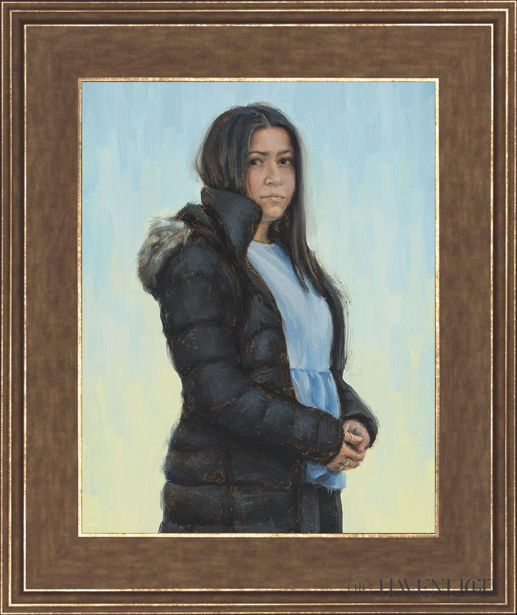 Longing Open Edition Print / 11 X 14 Gold 15 3/4 18 Art