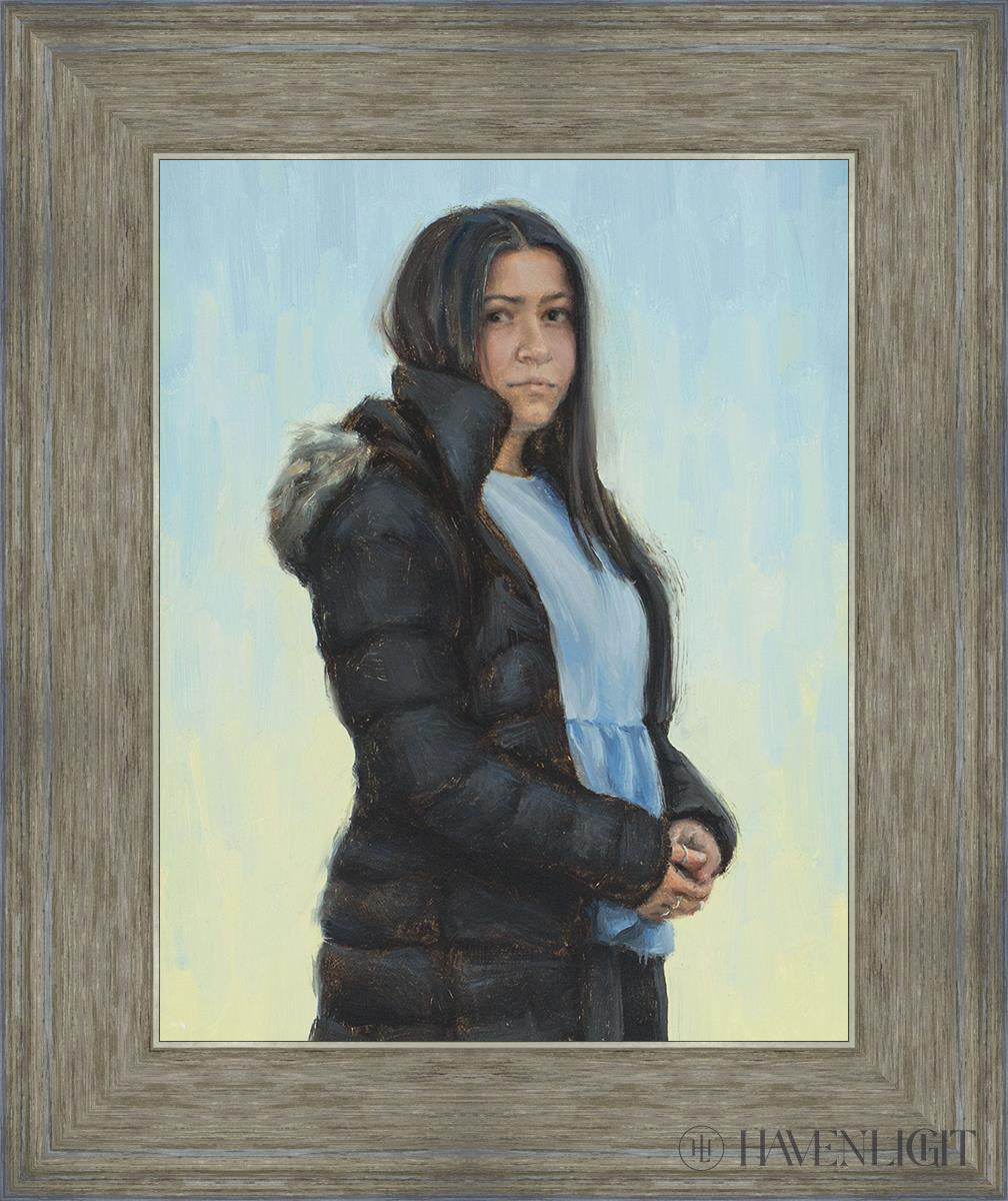 Longing Open Edition Print / 11 X 14 Gray 15 3/4 18 Art