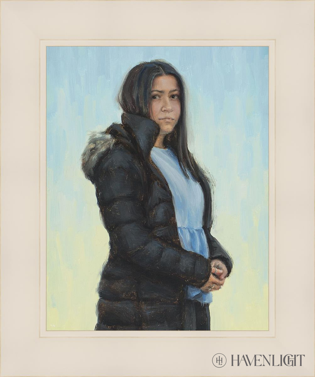 Longing Open Edition Print / 11 X 14 White 15 1/4 18 Art