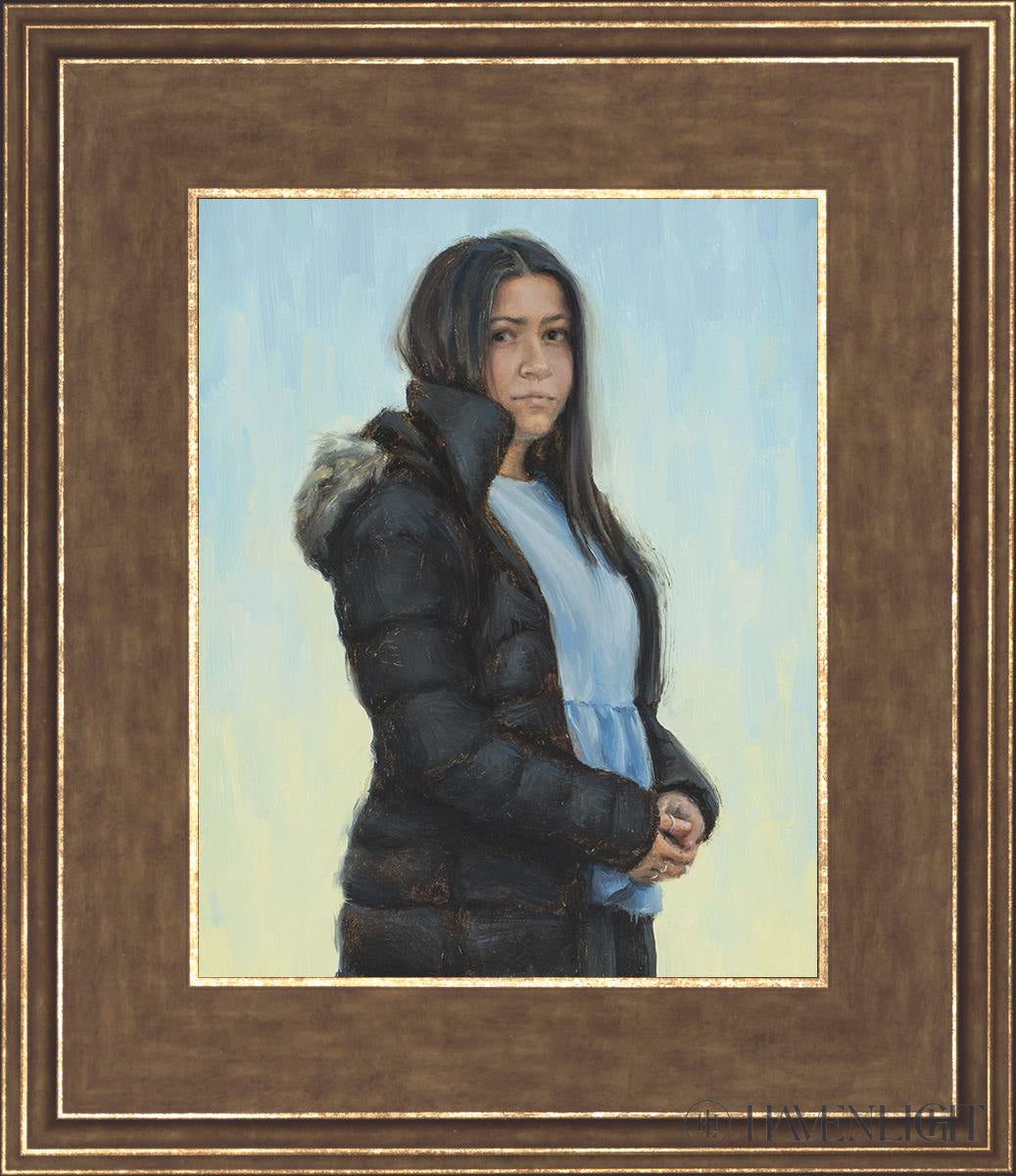 Longing Open Edition Print / 8 X 10 Gold 12 3/4 14 Art