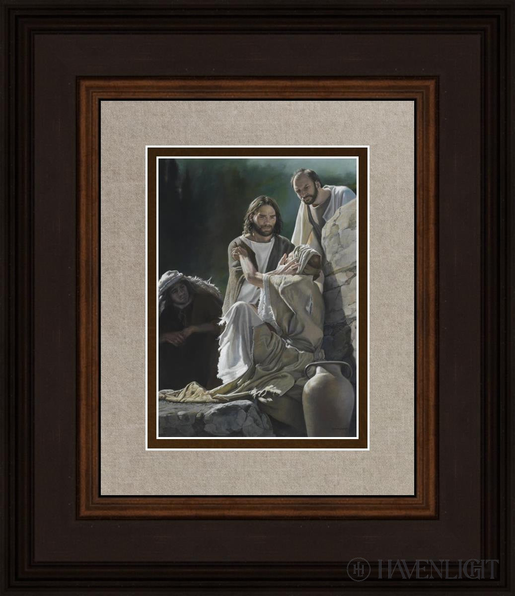 Lord I Believe Open Edition Print / 5 X 7 Brown 12 3/4 14 Art