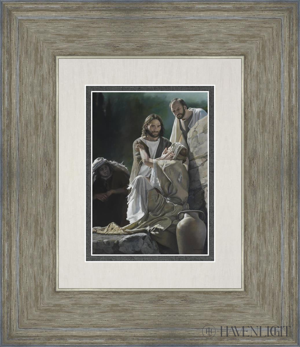 Lord I Believe Open Edition Print / 5 X 7 Gray 12 3/4 14 Art