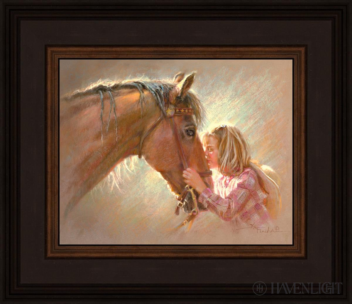Love At First Sight Open Edition Print / 10 X 8 Brown 14 3/4 12 Art